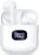 Wireless Earbuds Bluetooth 5.3 Headphones, 40Hrs Playback Stereo Ear Buds with LED Display Charging Case IPX7 Waterproof in-Ear Earphones with Mic for Phone Tablet Laptop Sports, White