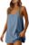 ANRABESS Women Summer Mini Romper Dress Workout Tennis Active Sports Athleisure Outfits Built in Shorts Trendy Vacation