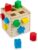 Melissa & Doug Shape Sorting Cube – Classic Wooden Toy With 12 Shapes