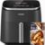 COSORI Air Fryer 9-in-1, Compact & Large 6 Qt, 5 Fan Speeds with 450F for Crispy, 95% Less Oil, 100+ In-App Recipes with Nutrients, Fast Roast, Bake, Dehydrate, Reheat, Frozen, Broil, Proof, Gray