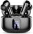 Wireless Earbuds, Bluetooth 5.3 Headphones Bass Stereo, Ear Buds with Noise Cancelling Mic LED Display, IP7 Waterproof in Ear Earphones, 36H Playtime for Laptop Pad Phones Sports Workout, Black