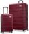 Samsonite Omni 2 Hardside Expandable Luggage with Spinner Wheels, Nature Merlot, 2-Piece Set (Carry-on/Large)